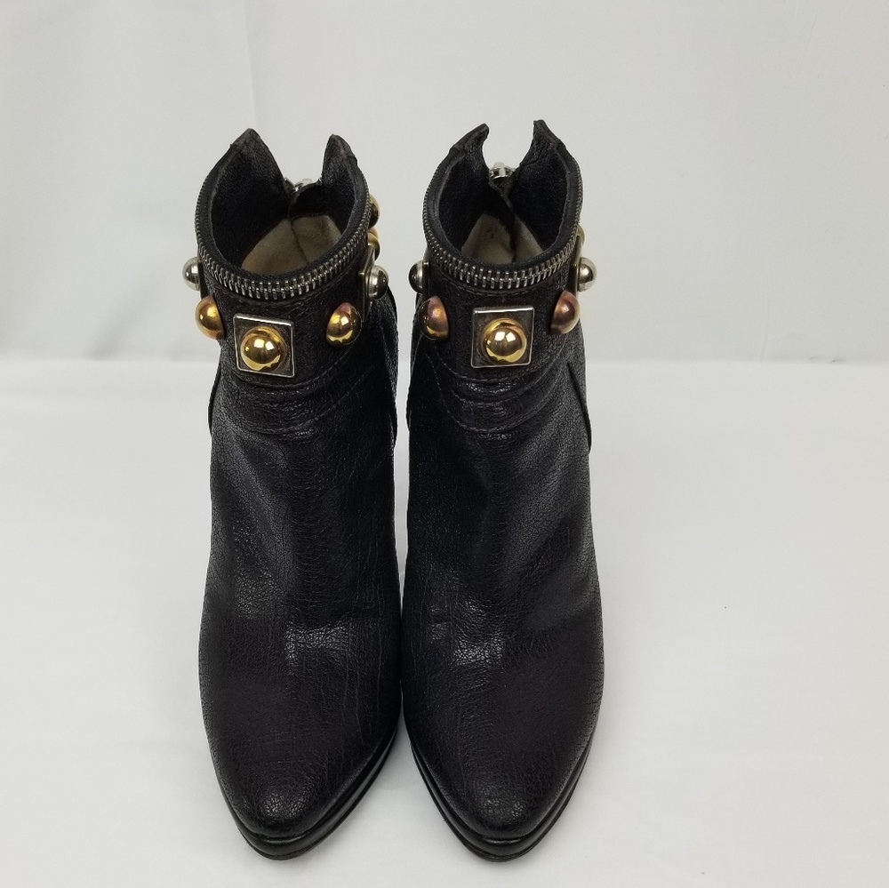 Giuseppe Zanotti Leather Ankle Boots Heels size 37 - Picture 3 of 8